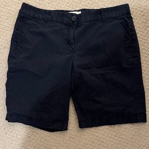 J. Crew Women's Classic Black Bermudas